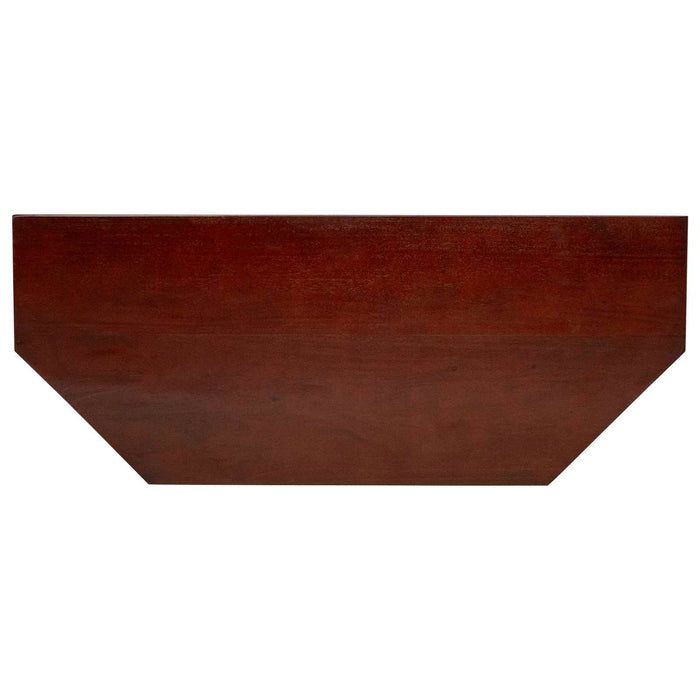 Cabinet TV cu raft Maro 100 x 40,5 x 46 cm Lemn masiv de mahon - WALTI WALTI