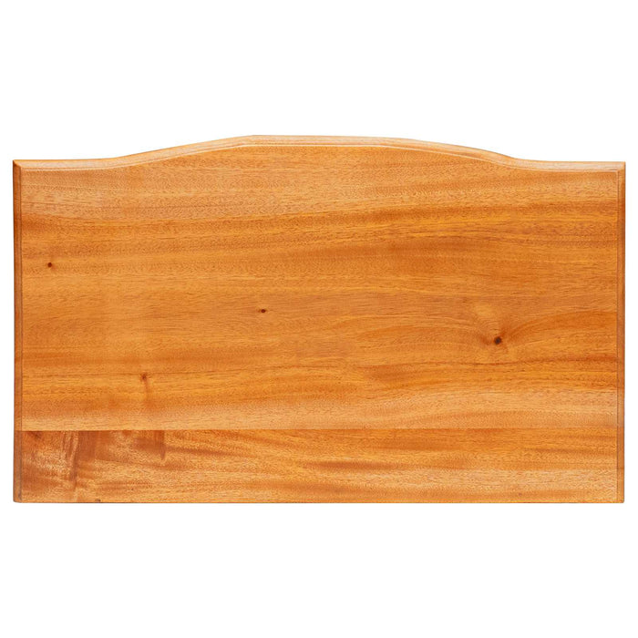 Masă de consolă natural 50,5 x 30 x 75,5 cm Lemn masiv de mahon - WALTI WALTI