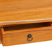 Masă de consolă natural 115 x 32 x 76 cm Lemn masiv de mahon - WALTI WALTI