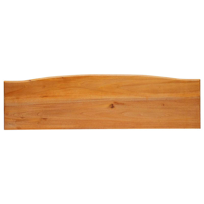 Masă de consolă natural 115 x 32 x 76 cm Lemn masiv de mahon - WALTI WALTI