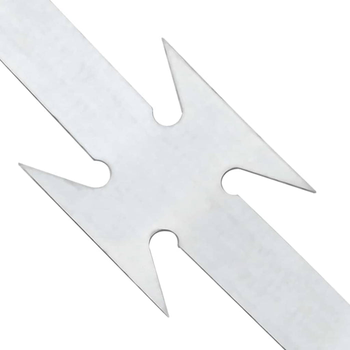 Sârmă cuțit Argintiu 5000 x 1,9 cm Oțel galvanizat - WALTI WALTI