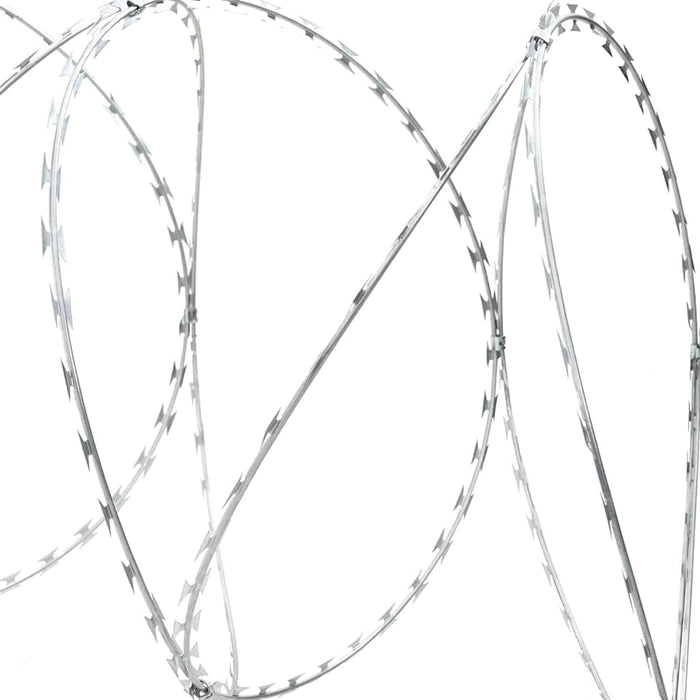 Sârmă cuțit Argintiu 5000 x 1,9 cm Oțel galvanizat - WALTI WALTI