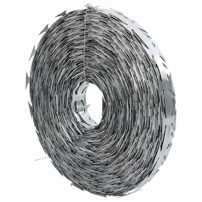 Sârmă cuțit Argintiu 5000 x 1,9 cm Oțel galvanizat - WALTI WALTI