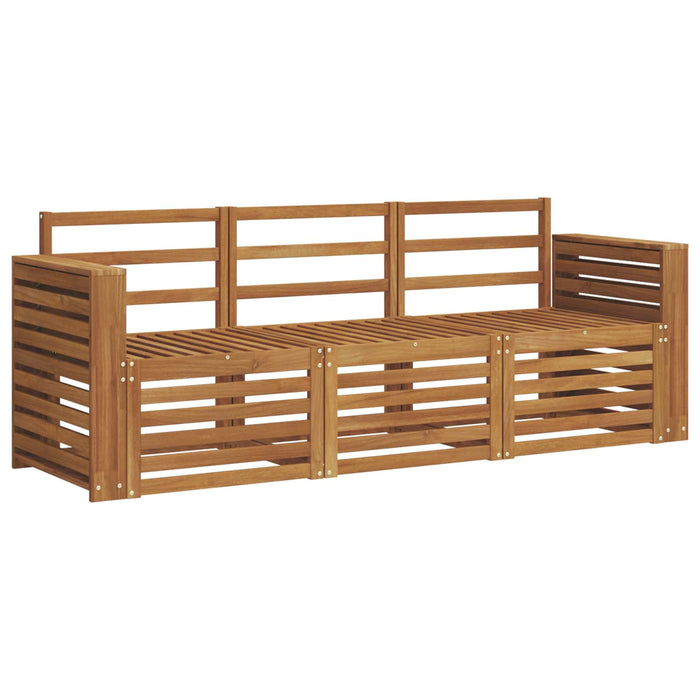 Seturi de canapele 3 pcs natural Lemn Solid de Acacia - WALTI WALTI