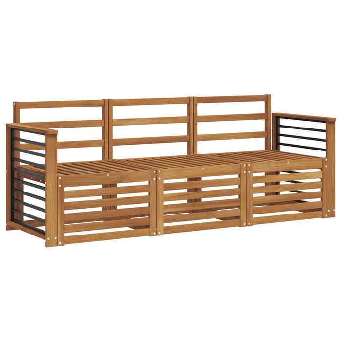 Seturi de canapele 3 pcs Lemn Solid de Acacia - WALTI WALTI