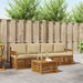 Set de canapele de exterior cu pernă 5 pcs Natural și Bej - WALTI WALTI