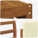 Set de canapele de exterior cu pernă 5 pcs Natural și Crem - WALTI WALTI