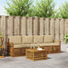 Set de canapele de exterior cu pernă 5 pcs Natural și Bej - WALTI WALTI