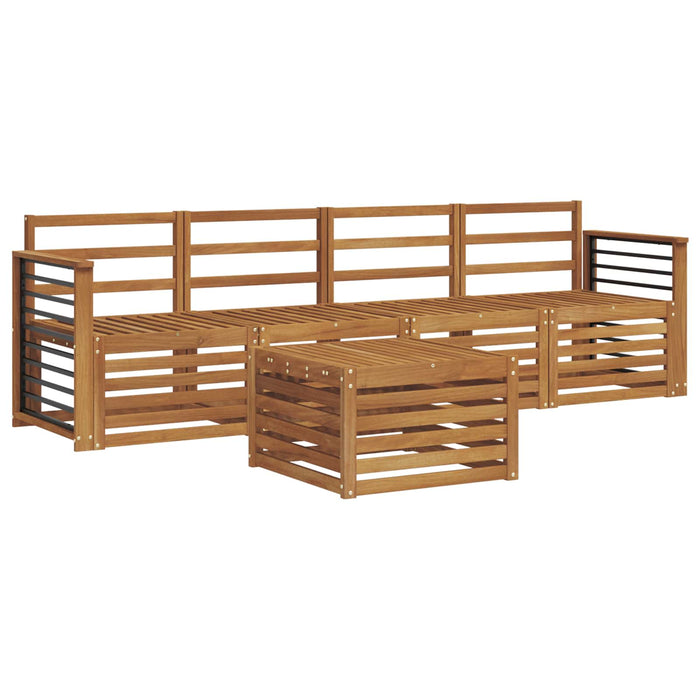 Seturi de canapele natural Lemn Solid de Acacia - WALTI WALTI