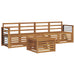 Seturi de canapele natural Lemn Solid de Acacia - WALTI WALTI