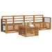 Seturi de canapele natural Lemn Solid de Acacia - WALTI WALTI