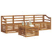 Seturi de canapele 5 pcs natural Lemn Solid de Acacia - WALTI WALTI