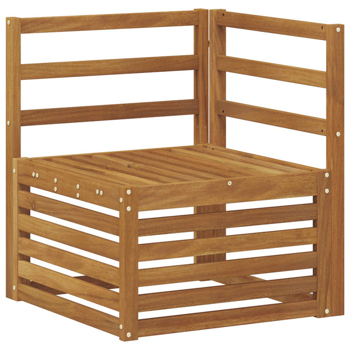 Set de canapele de exterior 7 pcs natural Lemn Solid de Acacia - WALTI WALTI