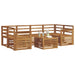Set de canapele de exterior 7 pcs natural Lemn Solid de Acacia - WALTI WALTI