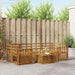 Set de canapele de exterior 7 pcs natural Lemn Solid de Acacia - WALTI WALTI