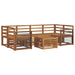 Seturi de canapele 7 pcs natural Lemn Solid de Acacia - WALTI WALTI