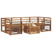Seturi de canapele 7 pcs natural Lemn Solid de Acacia - WALTI WALTI
