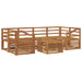 Set de canapele de exterior 7 pcs natural Lemn Solid de Acacia - WALTI WALTI
