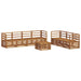 Seturi de canapele 8 pcs natural Lemn Solid de Acacia - WALTI WALTI