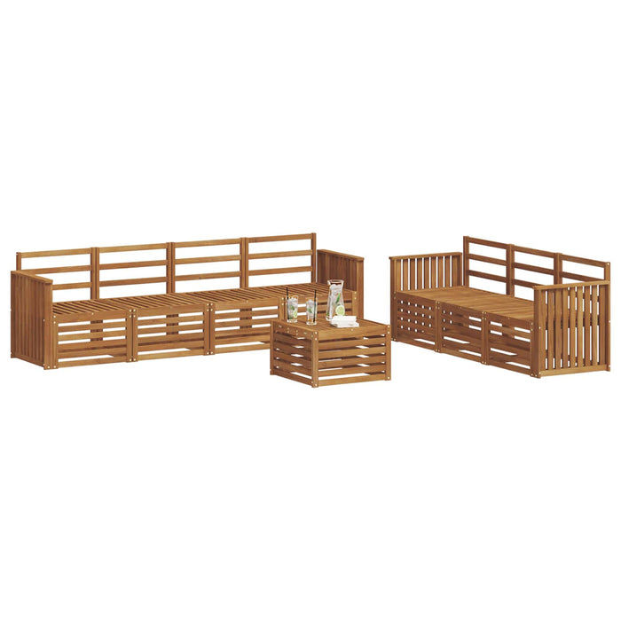Seturi de canapele natural Lemn Solid de Acacia - WALTI WALTI