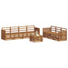 Seturi de canapele natural Lemn Solid de Acacia - WALTI WALTI