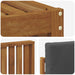 Seturi de canapele cu pernă 8 pcs Natural și Antracit - WALTI WALTI