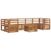 Seturi de canapele 8 pcs natural Lemn Solid de Acacia - WALTI WALTI