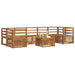 Seturi de canapele 8 pcs natural Lemn Solid de Acacia - WALTI WALTI
