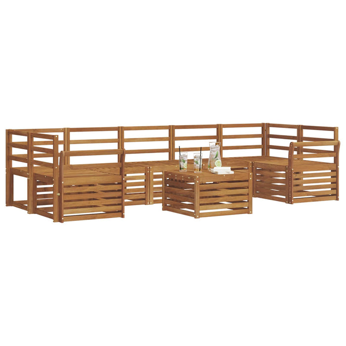 Seturi de canapele natural Lemn Solid de Acacia - WALTI WALTI