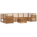 Seturi de canapele 8 pcs natural Lemn Solid de Acacia - WALTI WALTI