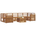 Seturi de canapele 8 pcs natural Lemn Solid de Acacia - WALTI WALTI
