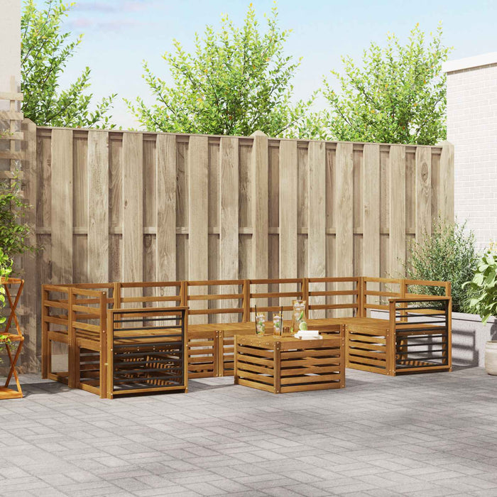 Seturi de canapele natural Lemn Solid de Acacia - WALTI WALTI