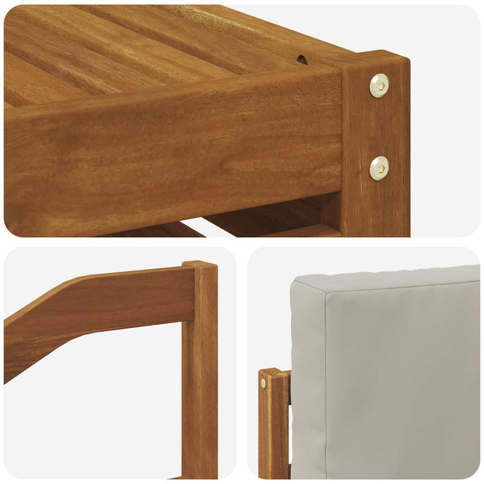 Seturi de canapele cu pernă 8 pcs Gri natural și deschis - WALTI WALTI
