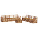 Seturi de canapele 9 pcs natural Lemn Solid de Acacia - WALTI WALTI