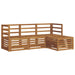 Seturi de canapele 4 pcs natural Lemn Solid de Acacia - WALTI WALTI