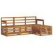 Seturi de canapele 4 pcs natural Lemn Solid de Acacia - WALTI WALTI