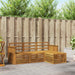 Seturi de canapele 4 pcs natural Lemn Solid de Acacia - WALTI WALTI