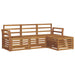 Seturi de canapele 4 pcs natural Lemn Solid de Acacia - WALTI WALTI