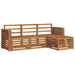 Seturi de canapele 4 pcs natural Lemn Solid de Acacia - WALTI WALTI