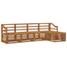 Set de canapele de exterior 5 pcs natural Lemn Solid de Acacia - WALTI WALTI