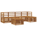 Seturi de canapele 6 pcs natural Lemn Solid de Acacia - WALTI WALTI