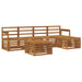 Seturi de canapele 6 pcs natural Lemn Solid de Acacia - WALTI WALTI