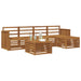 Seturi de canapele 6 pcs natural Lemn Solid de Acacia - WALTI WALTI