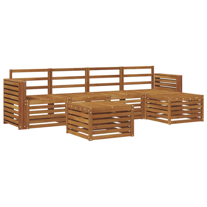 Seturi de canapele natural Lemn Solid de Acacia - WALTI WALTI