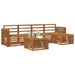 Seturi de canapele natural Lemn Solid de Acacia - WALTI WALTI