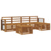 Seturi de canapele 6 pcs natural Lemn Solid de Acacia - WALTI WALTI