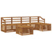 Seturi de canapele 6 pcs natural Lemn Solid de Acacia - WALTI WALTI