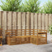 Seturi de canapele 4 pcs natural Lemn Solid de Acacia - WALTI WALTI
