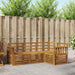 Seturi de canapele 4 pcs natural Lemn Solid de Acacia - WALTI WALTI