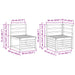Seturi de canapele 4 pcs natural Lemn Solid de Acacia - WALTI WALTI